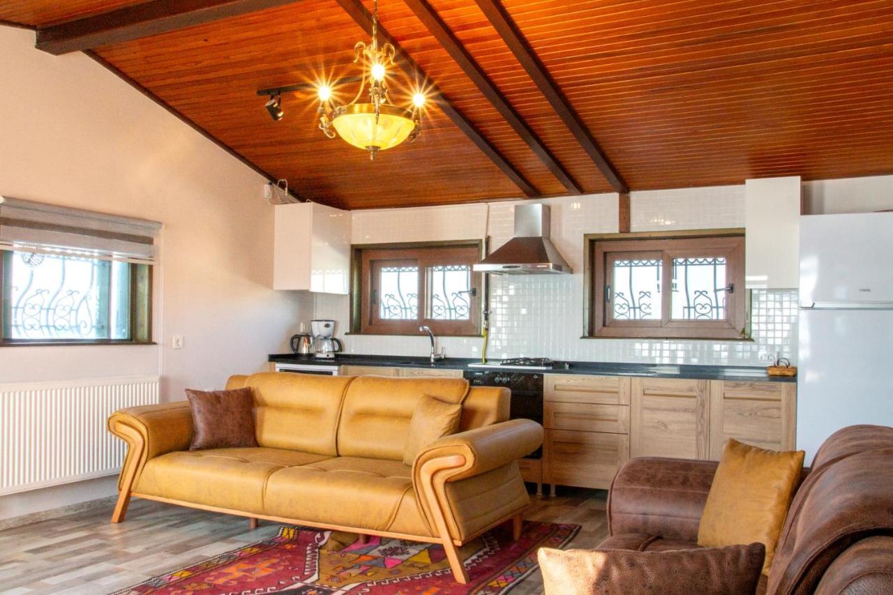 Flat W Fireplace Terrace 3 Min To In Urla Apartment Izmir